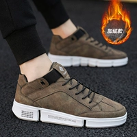 7750 Хлопковые туфли/коричневые