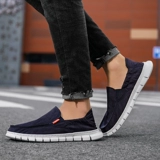 Новая летняя дышащая обувь из старой пекинской ткани Zhuo Mu, мужская повседневная парусиновая быстросохнущая мужская обувь с защитой от запаха на одной ноге