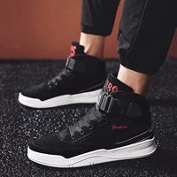 5085 одиночная обувь/черный красный