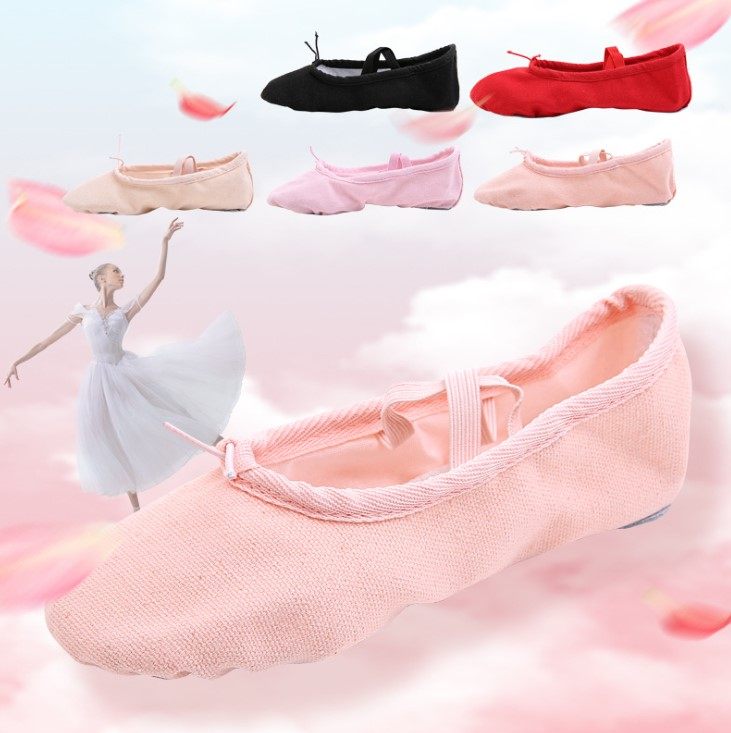 Cat paw shoes dance shoes soft bottom Chinese dance shoes ballet shoes children's practice yoga shoes cloth head adult