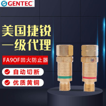 Gas tempering preventer FA9TO FA9TF welding torch with gas tempering preventer anti-reverse valve