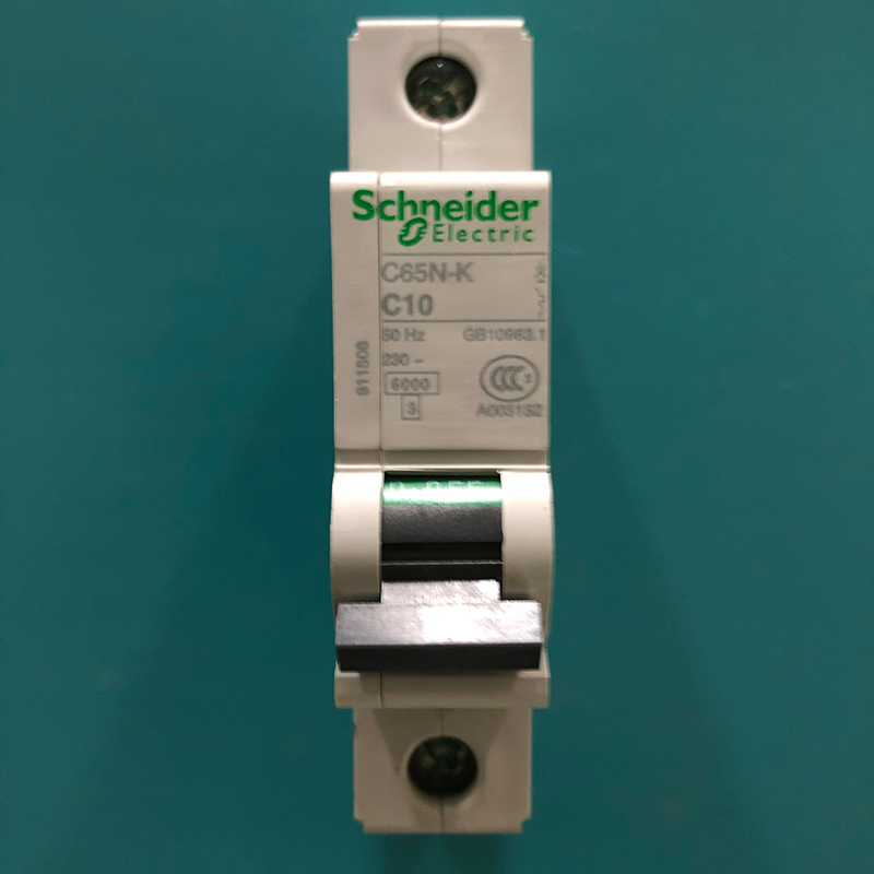 Schneider circuit breaker C65N K small air switch unipolar monolithic open 1P C16A 20A 10A