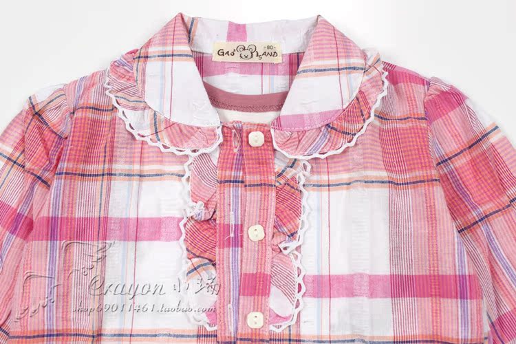Chemise enfant à manche longue en coton - Ref 2083854 Image 89