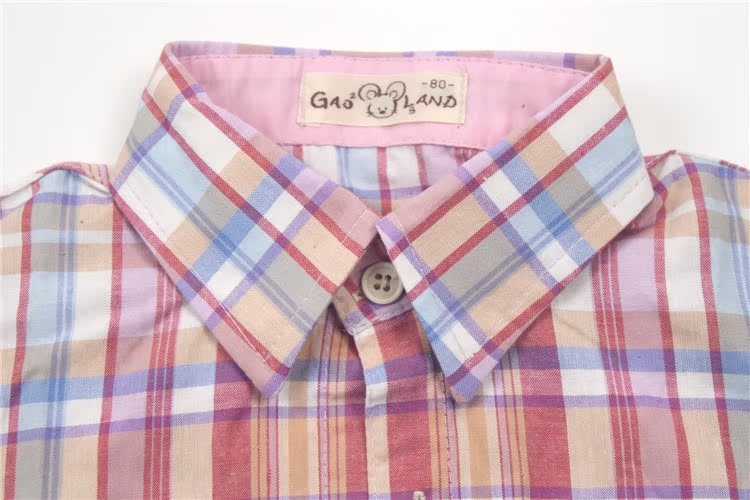 Chemise enfant à manche longue en coton - Ref 2083854 Image 105