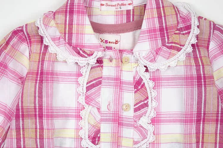 Chemise enfant à manche longue en coton - Ref 2083854 Image 65