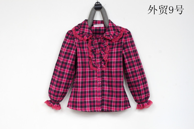 Chemise enfant à manche longue en coton - Ref 2083854 Image 51