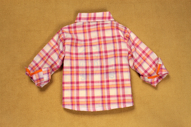 Chemise enfant à manche longue en coton - Ref 2083854 Image 25