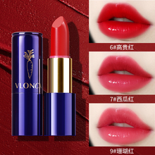 VLONCA Carotene Lipstick Matte Lip Glaze Small Brand Color Changing lipstick Fair Price Female Authentic Easy Coloring
