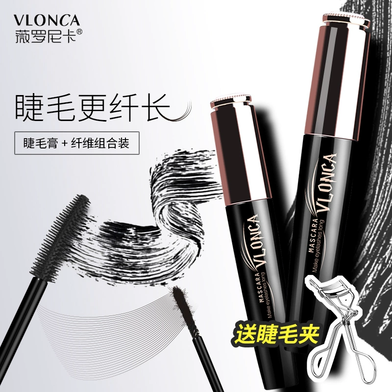 Veronica mascara không thấm nước làm cong các lọn tóc không dễ bị nhòe và kéo dài rất mịn lâu trôi tự nhiên. - Kem Mascara / Revitalash