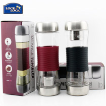 Lotlock plastic water cup food grade portable kettle men and women white collar filter Cup hand Cup HLC820