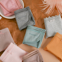 Sweet Sexy Lace Panties Low Waist Size Cotton Ladies breifs Thin Breathable Girls Pants