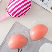 Louge nubra mùa thu corsage áo ngực vô hình gợi cảm dán silicone núm vú chống trượt trên váy cưới tập hợp đồ lót