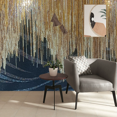 Европейская стиль итальянская роспись мозаика резка настраиваемые узоры плитка плит