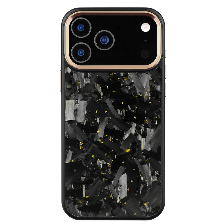Carbon Fiber Red Accents Shockproof TPU iPhone Metal iPhone Case for iPhone 17, 16, 15, 14 and 13 - view 22