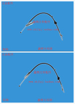 Jiangling Domain Tiger 3 New Domain Tiger Accessories Front Handbrake Line Parking In Front Lazo Assembly Original Factory