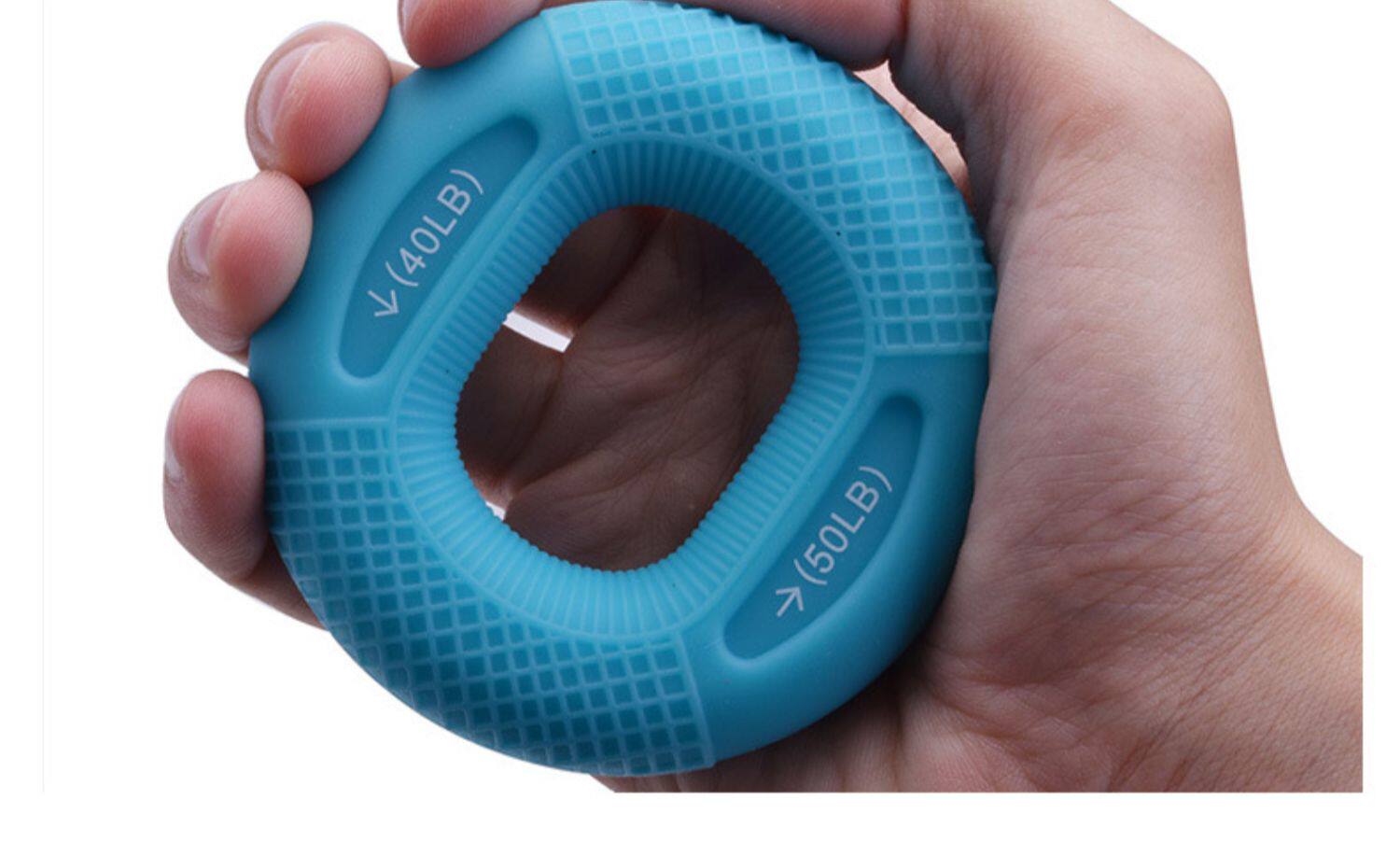 Аксессуары для йоги 握力器硅胶握力圈男专业练手力手指康复训练器材练臂肌训练握力球