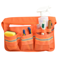 Orange fluorescent warning reflective sanitation property municipal cleaning pocket cleaning tool kit scenic street hotel