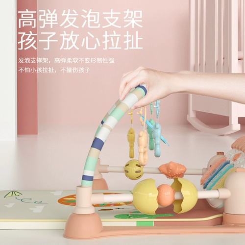 Пианино для новорожденных для младенца для спортзала, игрушка, 6 мес., 0-1 лет