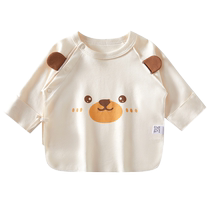 The Jing Unicorn Newborn Half Back Clothes First Baby Underwear Baby Spring Autumn Loaded With Bottom Single-Piece Blouse Pure Cotton Monk Clothes