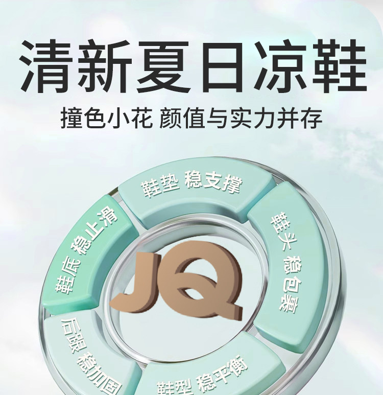 JQ婧麒宝宝凉鞋夏季新款男女童防滑软底婴儿鞋镂空网面透气机能鞋 — 2