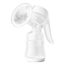 Jingqi manual breast pump large suction milk collection milk pumping device for pregnant women postpartum milk collector breast milk portable and silent