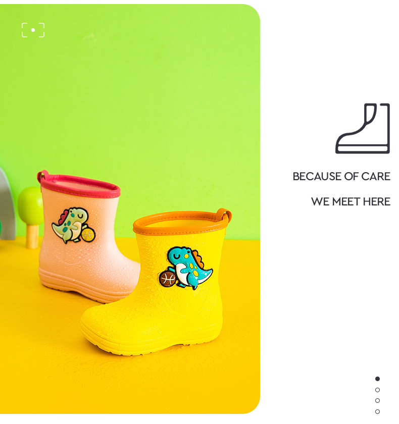 Детский водонепроницаемый нескользящий дождевик для мальчиков для школьников и студентов 