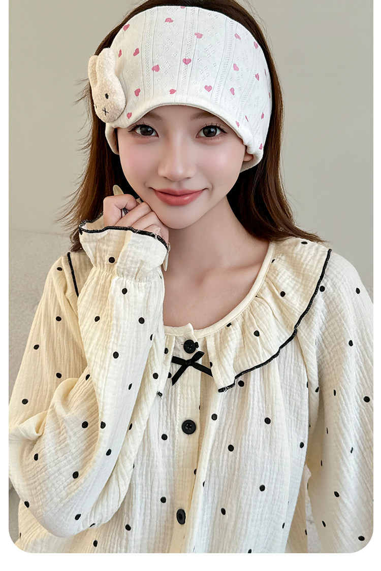 Jq Jingqi [Breathable] Summer Thin Cotton Maternity Hat Windproof and Warm Postpartum Headscarf Headband Maternity Hat — 12