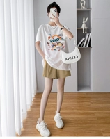 ❤️Хит продаж [белая Fujiya + шорты цвета хаки] Jwc60810A