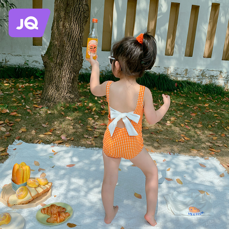 Children's swimsuit girl girl swimsuit 2022 summer new swimsuit small middle and big baby cute foreign swimsuit