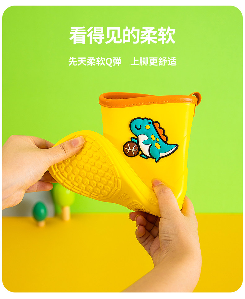 Детский водонепроницаемый нескользящий дождевик для мальчиков для школьников и студентов 