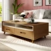 nâng nordic nội thất hổ đôi bàn cà phê kép sử dụng đa chức năng tủ TV hiện đại nhỏ gọn kết hợp 18B1 - Bàn trà mẫu bàn trà đẹp Bàn trà