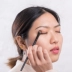 FZ Fangze Eyeshadow Brush Người mới bắt đầu Makeup Brush Tool Small Pony Hair Double Portable Portable Smudge Brush - Các công cụ làm đẹp khác