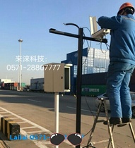  Factory installation of overspeed automatic capture speedometer HT3000-D fixed radar speedometer Pat HD