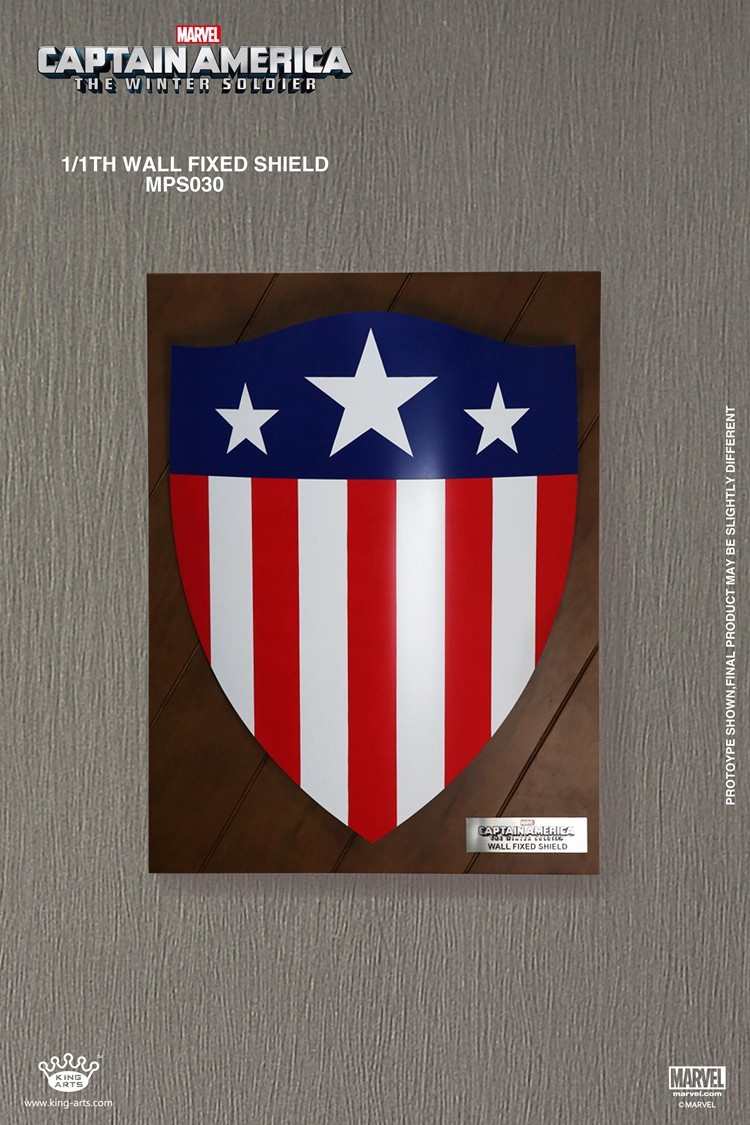kingarts king arts ka 1: 1 metal USA Captain WWII edition Triangle Shield special price spot