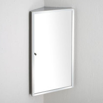 Triangle Stainless Steel Bathroom Mirror Cabinet Mirror Case Toilet Locker Lockers Storage Compartment 7041