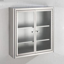 Cabinet Stainless Steel Storage Cupboard Cupboard cabinet Wall-mounted Wall-mounted Wall-mounted Bathroom containing cupboard Cupboard Balcony Cabinet
