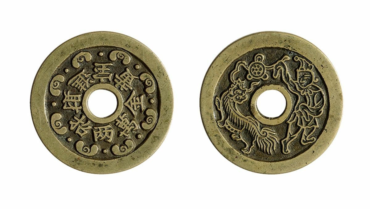 (30mm to recruit the wealth of Bao Gold, Hu Lion Dance ) to the treasure gold and the gold of the eight - sided wealth