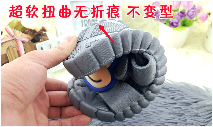 Chaussons enfants en autre pour été - semelle plastique - Ref 986512 Image 82