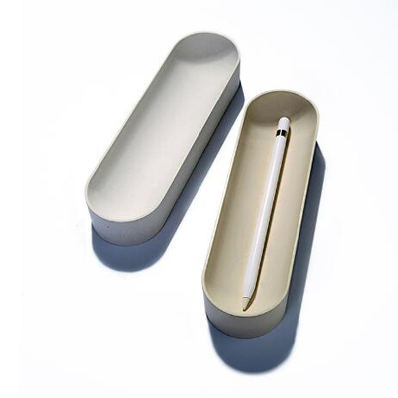 Square jewelry box Pen box storage box Silicone mold Simple industrial Feng Shui mud concrete mold jewelry ornaments