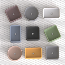 Wash basin Pool basin Cement silicone mold Concrete crafts Round washing basin Kitchen and bathroom ornaments Abrasive tools