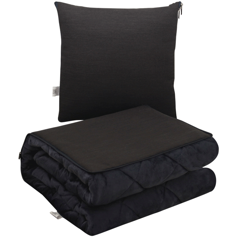 Pillow Quilt Dual-Use Cushion Plush Air Conditioning Blanket Office Nap Blanket Car Sofa Lumbar Pillow Quilt Thickened