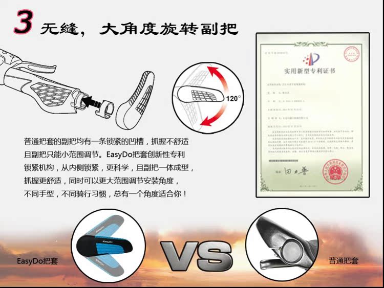Poignées de vélo EASYDO - Ref 2351338 Image 11