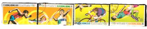JW Hong Kong Stamps 1992 Olympic Games 4 pieces letter sale random stamps