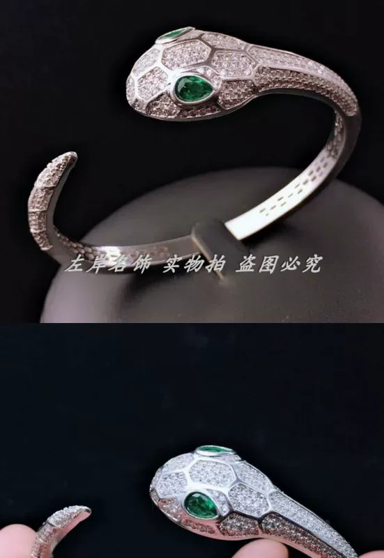 Mắt xanh Nam và Mỹ Vòng đeo tay nam và nữ Phụ kiện trung tính Cổ tay mở Vòng đeo tay Vàng mạ kim cương Thời trang