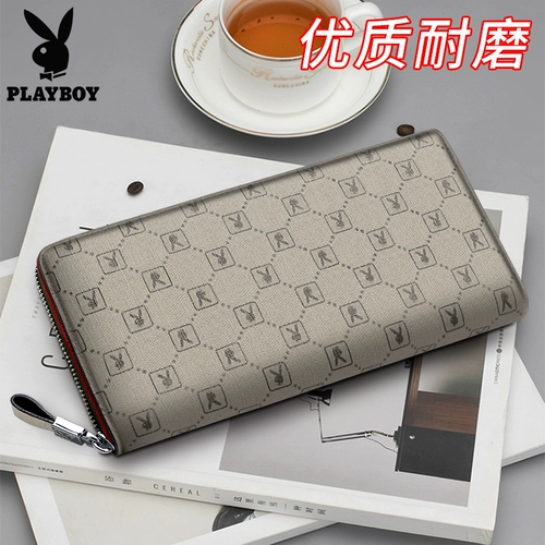 Playboy, сумка с петлей на руку для отдыха, вместительный и большой длинный бумажник, кошелек, длина макси