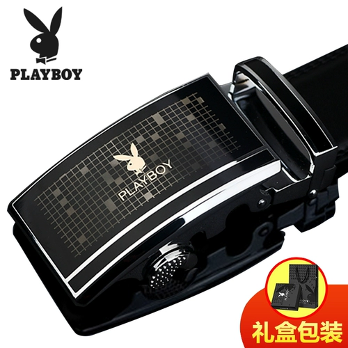 Playboy, мужской кожаный ремень для отдыха, кожаные штаны, в корейском стиле