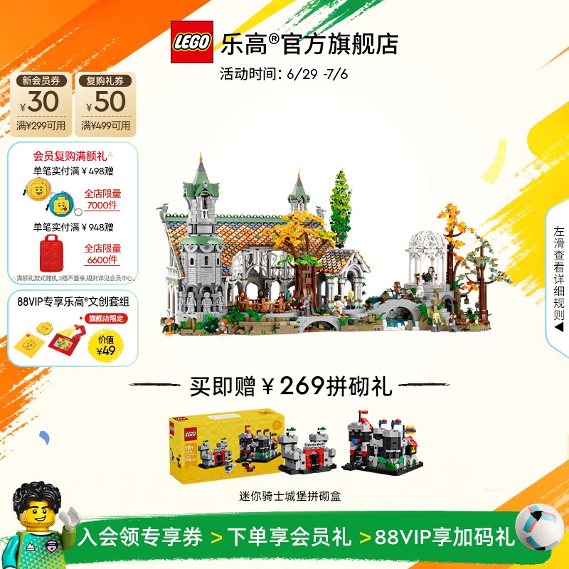 Конструктор LEGO Властелин Колец: Ривенделл 10316