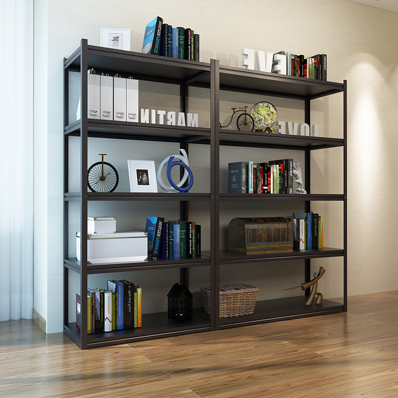 Bedroom metal floor shelving shelf Balcony Containing shelf Living room Kitchen Storage Rack Room Multilayer Simple Bookshelves 