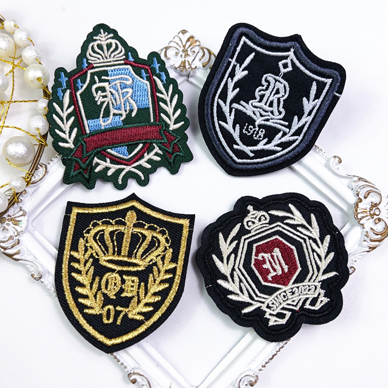 Jk Suit Badge Japanese-Style Embroidered Shirt Uniform Badge School Supplies Japanese School Uniform DIY Accessories Embroidered Badge School Emblem