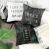 Gối in gió Bắc Âu lưới sofa đỏ gối chữ vuông giường đệm xe gối không lõi đệm lót ghế tựa lưng Trở lại đệm / Bolsters